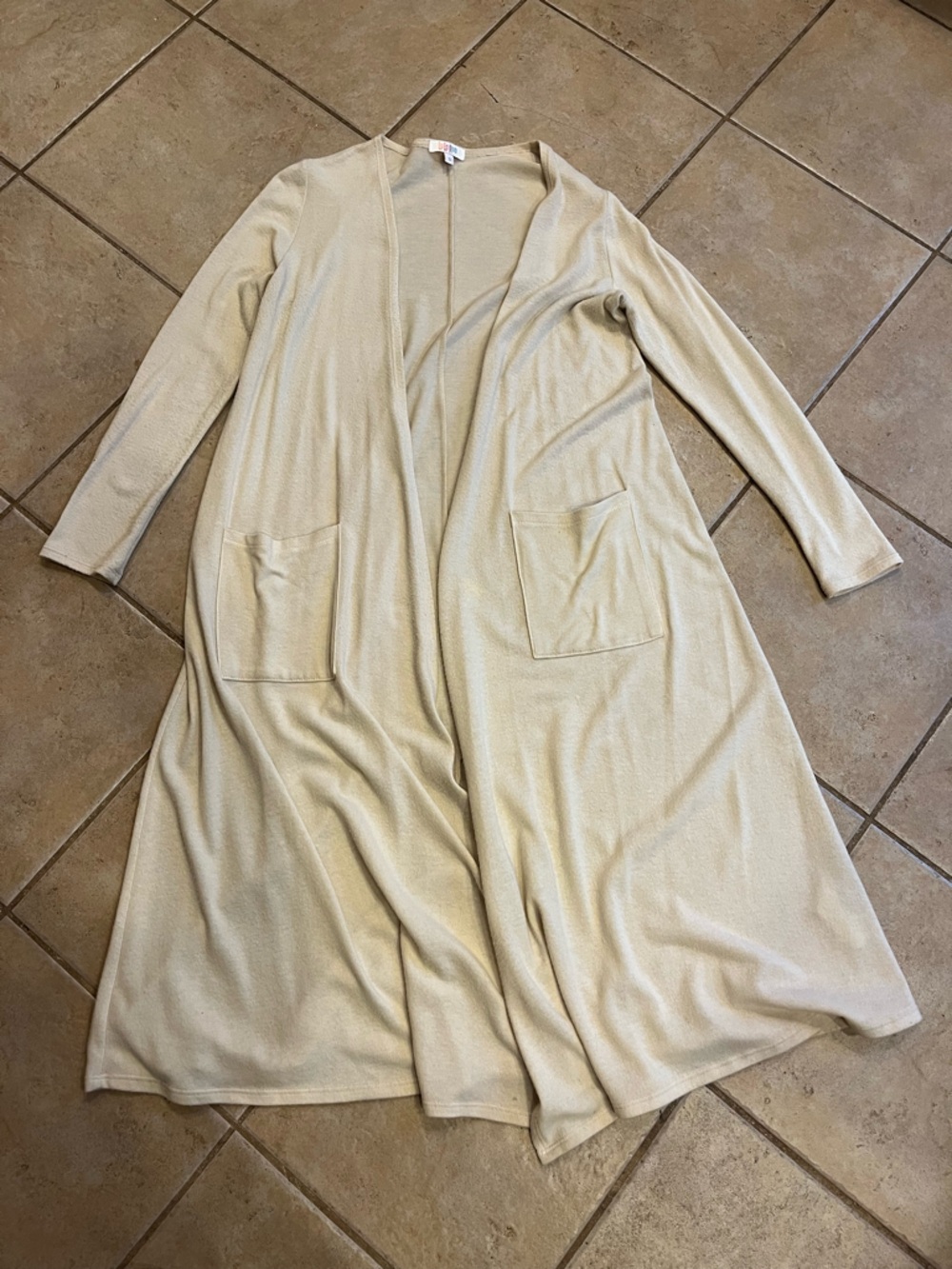 LuLaRoe Dress Long Cardigan with Pockets